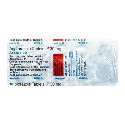 Asprito 30mg Tablet 10'S - Schizophrenia-Aps