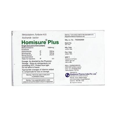 Homisure Plus Injection 1X2ml - Supplements-Vam