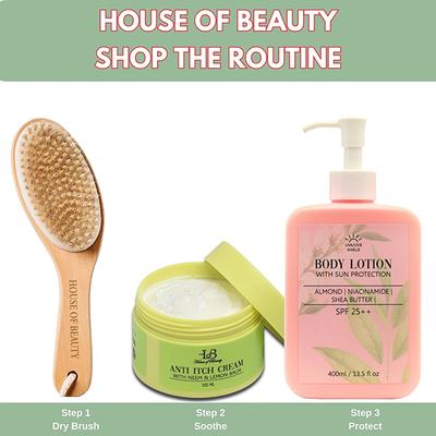 House of Beauty Anti-Itch Cream-Dry, Eczema, Urticaria Skin-Underarms, Neck & Groin Area 100ml - Face Moisturizers
