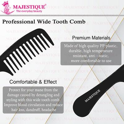 Majestique detangling comb with handle 1's - Multi-Stylers