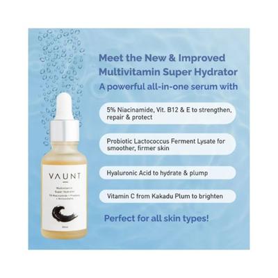 Vaunt Multivitamin Super Hydrator 30 ml - Face Gels