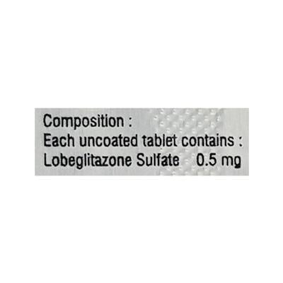 LOBETRON 0.5 Tablet 10's - Diabetes-Ant