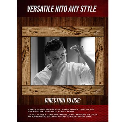 Mancode Daily Hair Styling Cream Argan oil 100 gm - Hair Creams