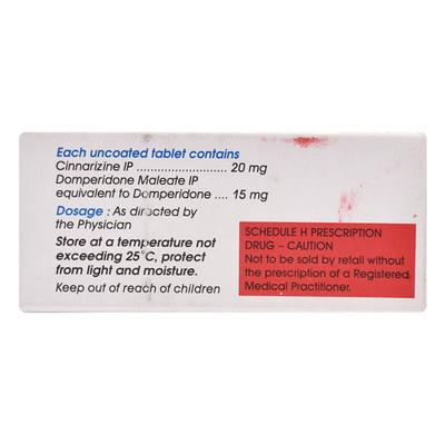 VERTIGIL Tablet 6's - Vomitting/Emesis-Ant