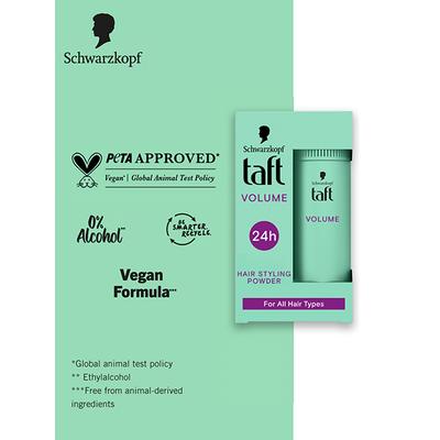 Schwarzkopf Taft Volume Powder 10 gm - Hair Perms & Texturizers