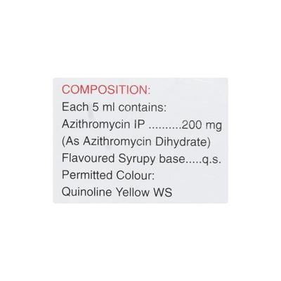 ZATHRIN XL 200 READYMIX Oral Suspension 30ml - Bacterial Infections-Mac