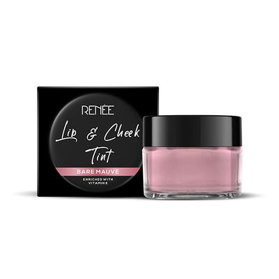 RENEE Lip & Cheek Tint - Bare Mauve 8 gm - Lip Stains & Tints