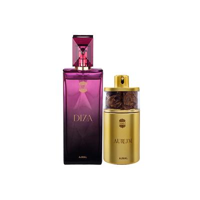 Ajmal Diza EDP Fruity Floral Perfume And Aurum EDP Fruity Floral Perfume 175 ml - Women Perfumes (Edt/Edp)