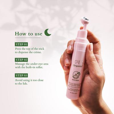 Lotus Organics Precious Brightening Eye Creme 15 gm - Eye Gels & Roll-On
