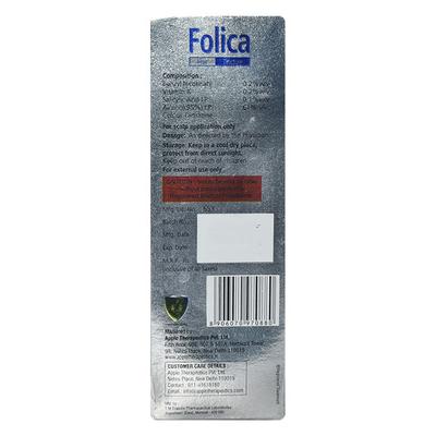 Folica Hair Solution Tincture 100ml - Skin Infections-Ski