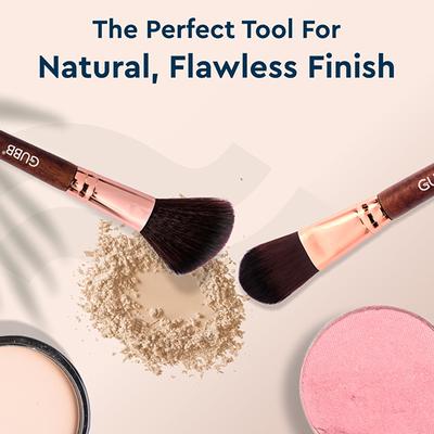 Gubb Blush And Blend Kit Set Of 4 (Powder, Blush, Foundation & Fan) 1's - Face Brush