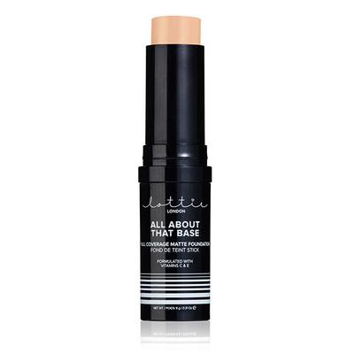 Lottie London ALL ABOUT THAT BASE- FULL COVERAGE MATTE FOUNDATION STICK Light Beige 9 gm - Foundation
