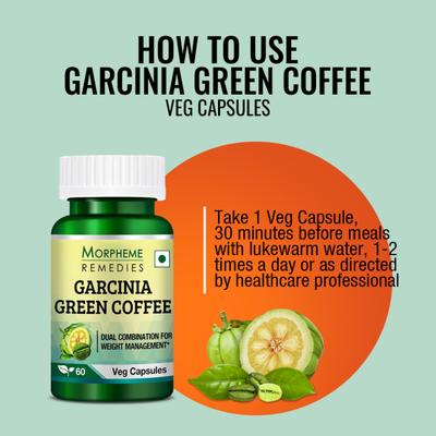 Morpheme Remedies Garcinia Green Coffee 500mg Extract 60's - Green/Herbal Teas