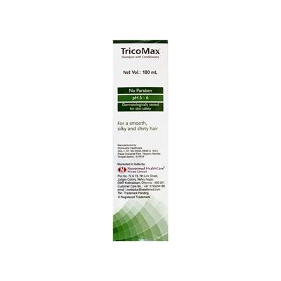 TRICOMAX GREEN APPLE FRAGRANCE SHAMPOO WITH Conditioner 180ml - Hair Loss-Oth