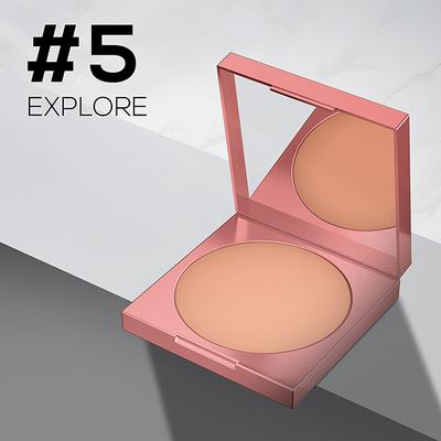 Renee Pro Power Puff Compact Powder- 050 Explore 9 gm - Compact Powder