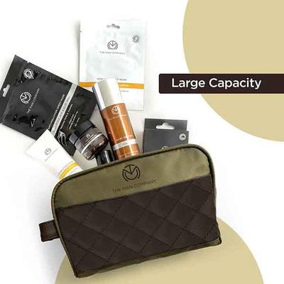 The Man Company Gentlemans Grooming & Shaving Pouch for Men 150 ml - Facial Kits
