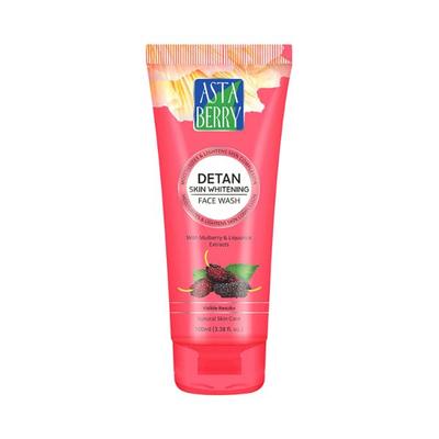 Astaberry Detan Skin Whitening Face Wash 100 ml - Face Washes