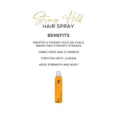 Gkhair Strong Hold Hair Spray 320 ml - Hair Sprays & Mists