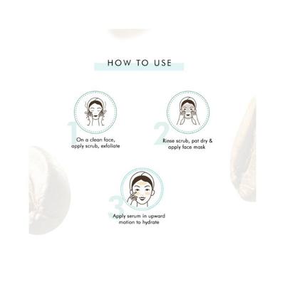 mCaffeine Coffee De Tan Face Polishing Kit 240 gm - Face Gels