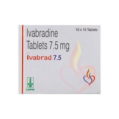 Ivabrad 7.5mg Tablet 15'S - Angina