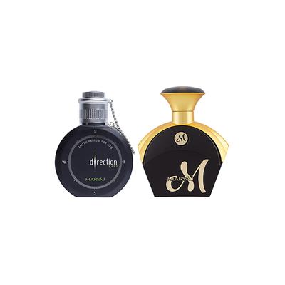Maryaj Direction East EDP Citrus Spicy Perfume And Maryaj M For Her EDP Fruity Floral Perfume 190 ml - Perfumes (Edt/Edp)