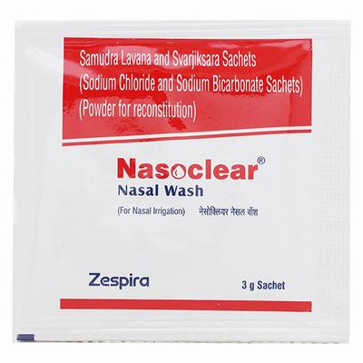 NASOCLEAR Nasal Wash 3gm - Nasal Congestion-Nas