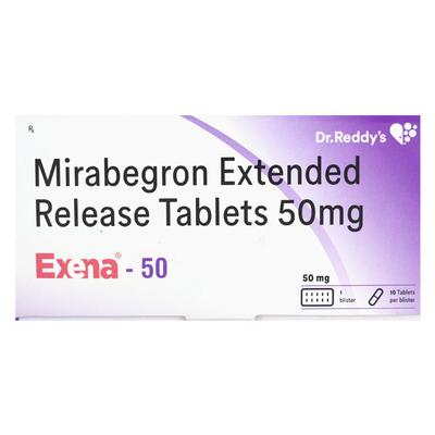 Exena 50mg Tablet 10'S - Bladder And Prostate Disorders-Dru