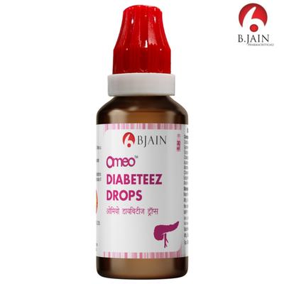 Bjain Omeo Diabetes Drops 30 ml - Homeopathic Drops
