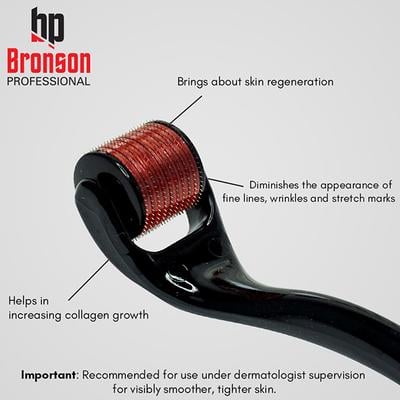 Bronson Professional Derma Roller 0.5mm Titanium Needles 1's - Derma Rollers