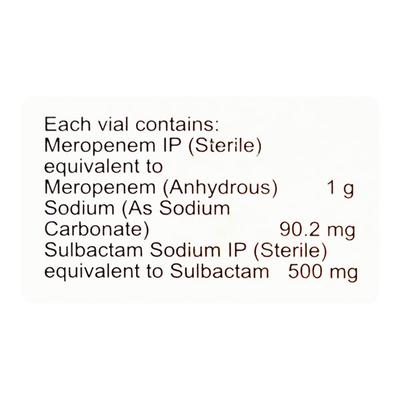 Meromac Plus Injection 1's - Bacterial Infections-OBL