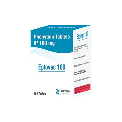EPTOVAC 100 Tablet 100's - Epilepsy/Convulsion-Ant