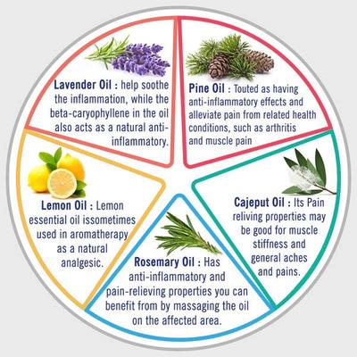 Keya Seth Aromatherapy Relief Oil- Arthritis, Joint & Muscle Pain Relief Oil 120 ml - Essential Oils