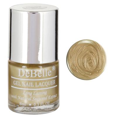 Debelle Gel Nail Lacquer Chrome Gold Nail Polish 8ml - Nail Polish