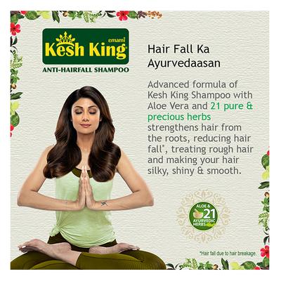 Emami Kesh King Anti Hair-Fall Shampoo 600 ml - Personal Care (Ayush)