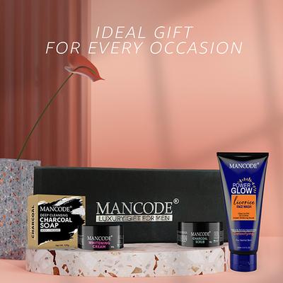 Mancode Complete Face & Body Care Kit Gift Set-Brighten & Revitalize for Healthy, Radiant Skin 1's - Makeup Kits & Sets