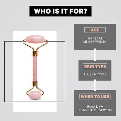 House of Beauty Rose Quartz Roller 1's - Derma Rollers