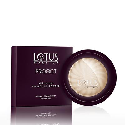 Lotus Makeup Proedit Slik Touch Perfecting Powder Almond Sp04 10 gm - Loose Powder