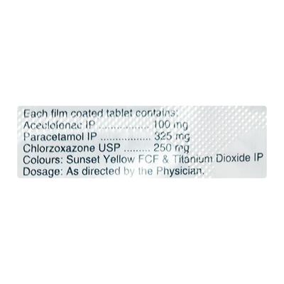 Movexx MR Tablet 10'S - Muscle Spasm-Mus