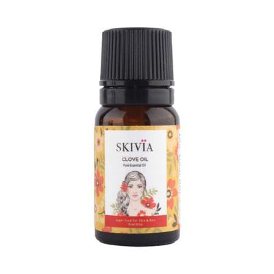 Skivia Clove Essential Oil - Contains Anti-Bacterial Anti-Fungal & Anti-Aging Properties 10 ml - Essential Oils