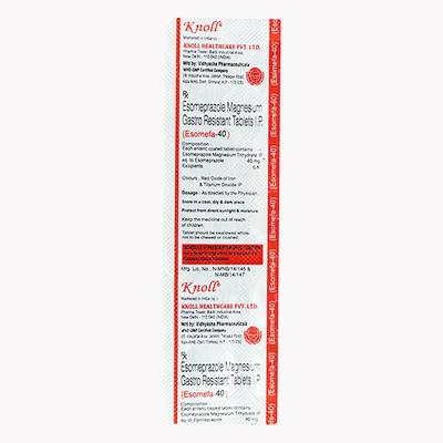 ESOMEFA 40 Tablet 10's - Ulcer/Reflux/Flatulence-Aaa