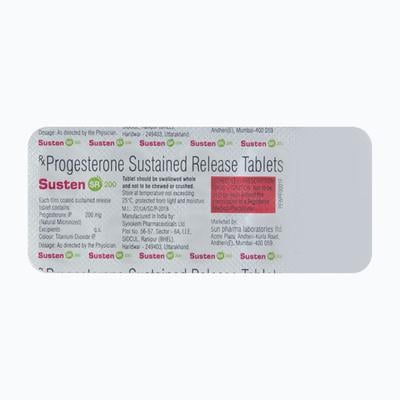 Susten SR 200mg Tablet 10'S - Hormonal Therapy-Oes