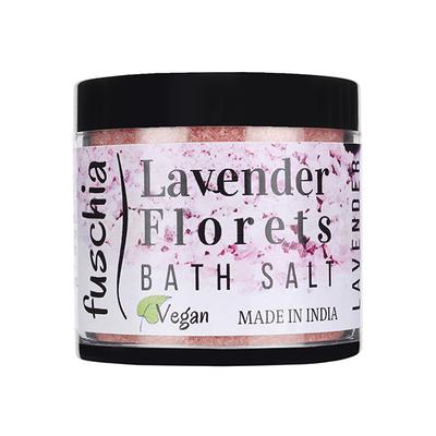 Fuschia Bath Salt - Lavender Florets 100 gm - Bath Salts