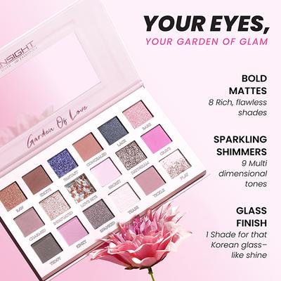 Insight Cosmetics Garden of Love 40 gm - Eye Shadow Palettes