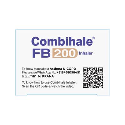 Combihale FB CFC free 200 Inhaler 120MD 1's - Asthma/COPD-Ast