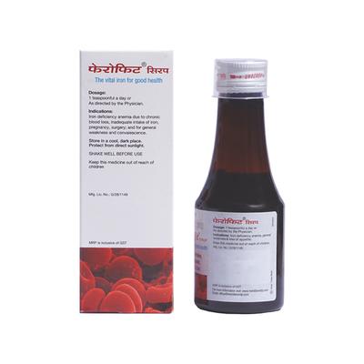 FERROFIT Syrup 100ml - Iron Supplement/Anaemia-Vma