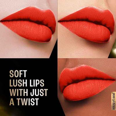 Lakme Forever Matte Lipstick, Made With French Rose Oil Extracts, Orange Blossom, 4.5 gm - Lipsticks