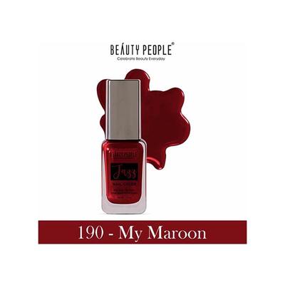 Beauty People Jazz Nail Color 190 My Maroon 11 ml - Nail Polish