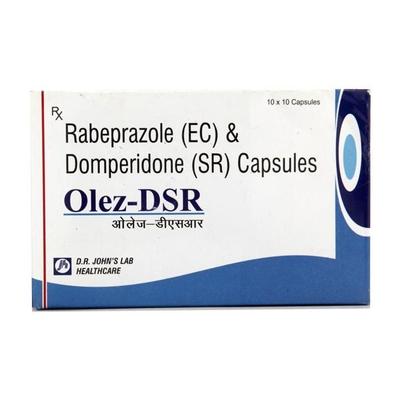 Olez DSR Capsule 10'S - Ulcer/Reflux/Flatulence-Aaa