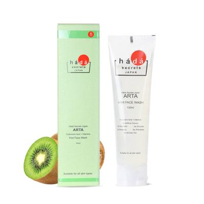 Hada Secrets Japan Arta Kiwi Facewash 100 ml - Face Wash & Cleansers