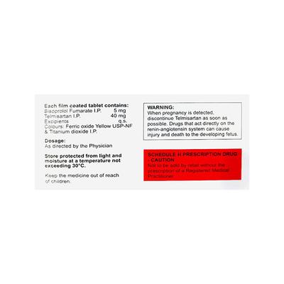 TELLY BS 5 Tablet 10's - Hypertension-Ana